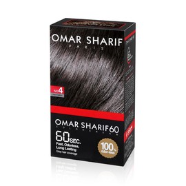 Omar Sharif 60sec Color Cream #4 Light Chestnut by Omar Sharif