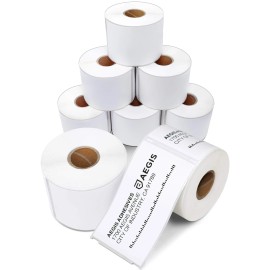Aegis Adhesives - Compatible Direct Thermal Labels Replacement for DYMO 30256...