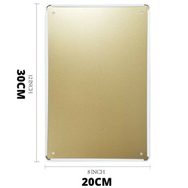 Letreros de metal clásico – Cartel de metal de Pancho Villa y Emiliano zapato – Placa de decoración de pared para el hogar, bar, pub, club, cafetería, sala de estar, recámara, 8 x 12 pulgadas