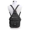 Roma Leathers Fashion Leather Backpack - Premium Black Cowhide Leather
