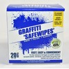 World's Best Safewipes Graffiti Remover 1 Box Containing 20 Wipes
