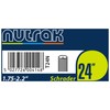 Nutrak 24 x 1.75-2.125 inch Schrader inner tube