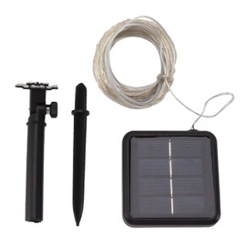 Solar Rope Light 100 LED Waterproof Weather Resistant Decorative Solar String Lamp for Tree Rail Terrace Pool