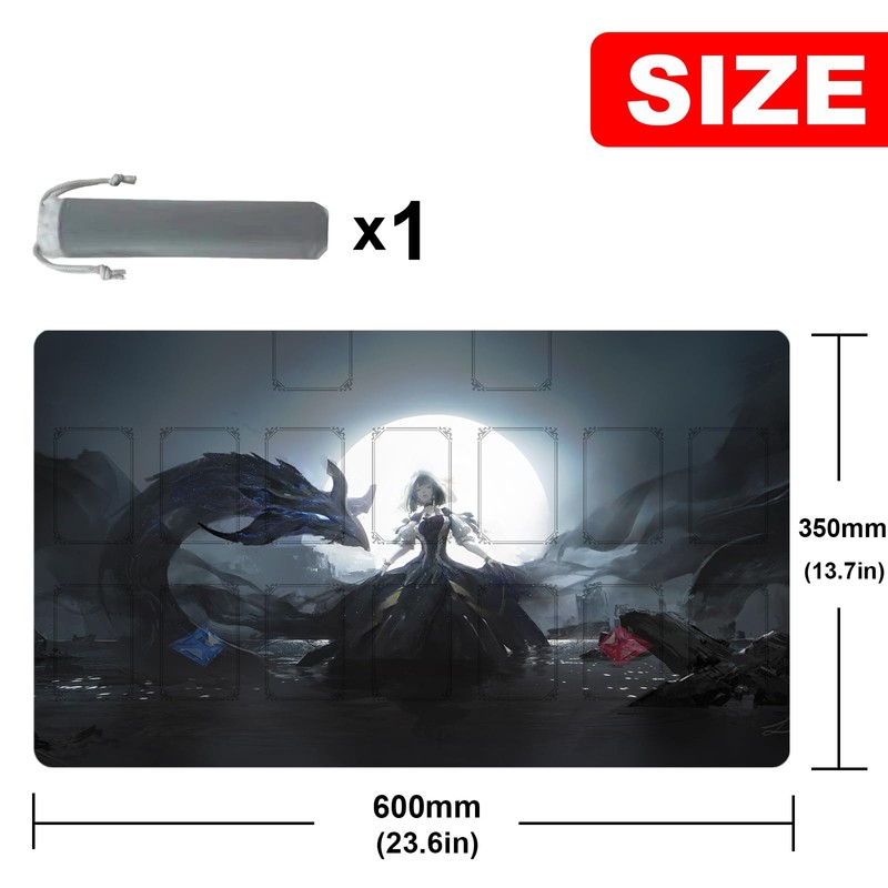 WSRXDMSN ygo play mat playmat rubber mat duel mat gaming