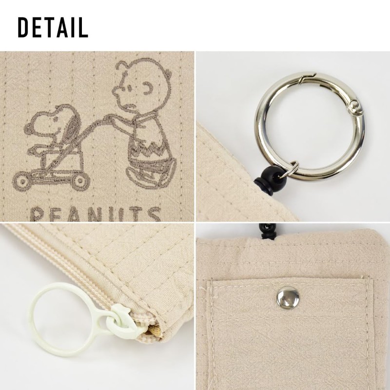 Marimocraft Snoopy 9046 Pass Pouch, beige (SPIK-386), One size