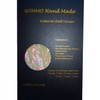 GOMMO White Prism Abalone Shell Veneer Sheet for Inlay and