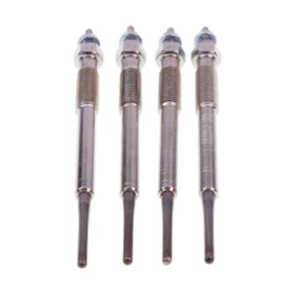 YIHETOP 4PCS Glow Plug 8-98290-755-0 8982907550 Compatible for Isuzu NPR NQR NRR NPR-HD NPR-XD Engine 4HK1 4JJ1