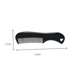 SAFIGLE 10pcs Beard Comb for Men Travel Pocket Combs Skid Design for Easy Styling