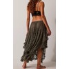 R.Vivimos Women's Summer Boho Lace Beach Cover Up Maxi Skirt