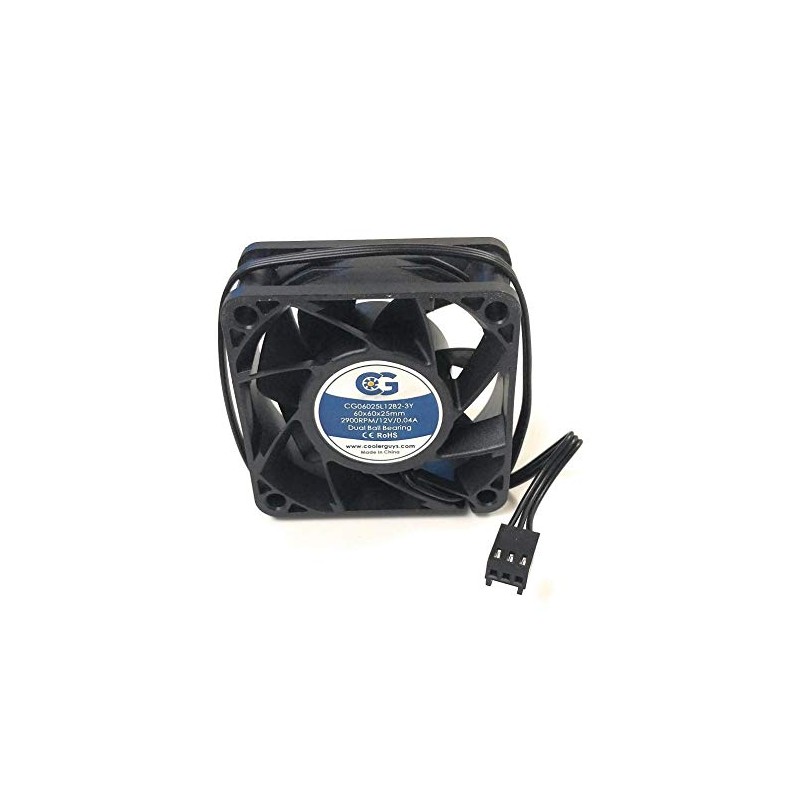 Coolerguys 60mm (60x60x25) Ultra Quiet Dual Ball Fan