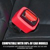 JSCARLIFE Seat Belt Buckle Holder 2 Pack, Universal Silicone Rear