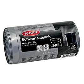 Rubin Heavy Duty Bag 240 L Pack of 5