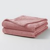 Bear & Panda Waffle Flannel Fleece Mink Throw - Sofa/Bedspread/travel