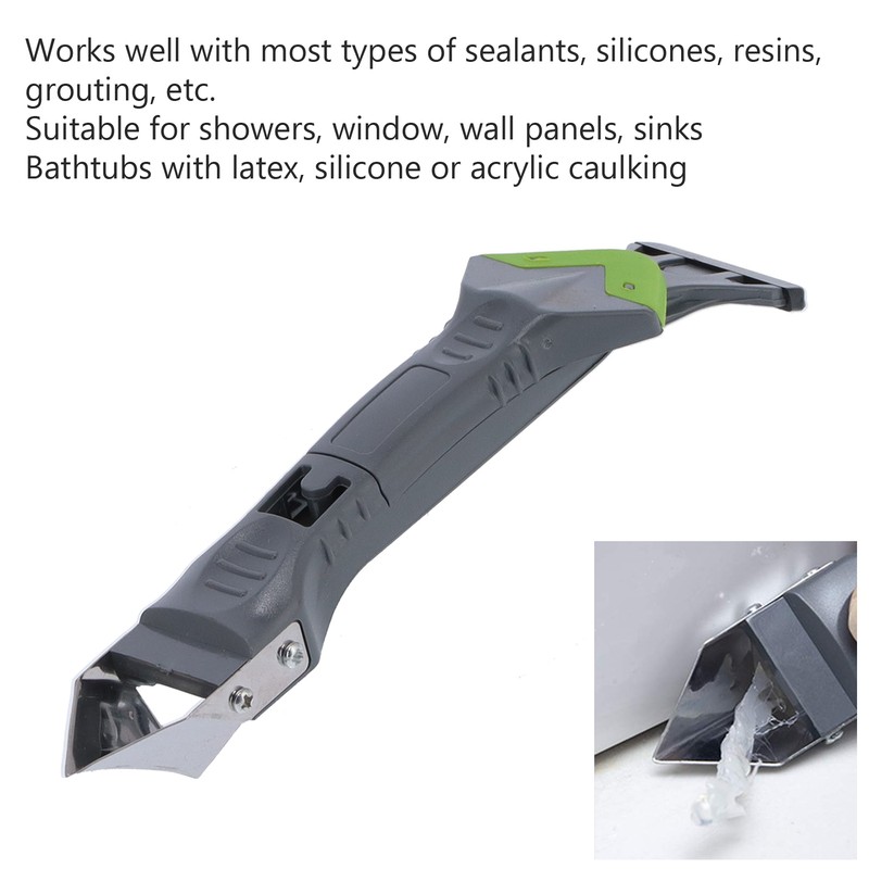 24Pcs Silicone Caulking Tools Caulk Nozzle Applicator Kit Reusable Sealant