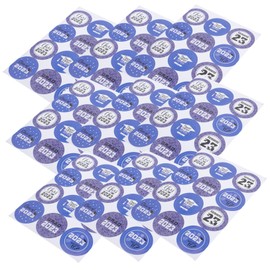 Operitacx 20pcs Graduation Season Stickers Tamper Sealing Stickers Decals Logo Graduation Sticker for Card Label Scrapbook Holders Small Stickers School Blank Pens Cap Copper Plate Stickers