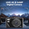 Diyeeni Cámara Digital con Pantalla LCD Abatible, Cámara UHD 4K