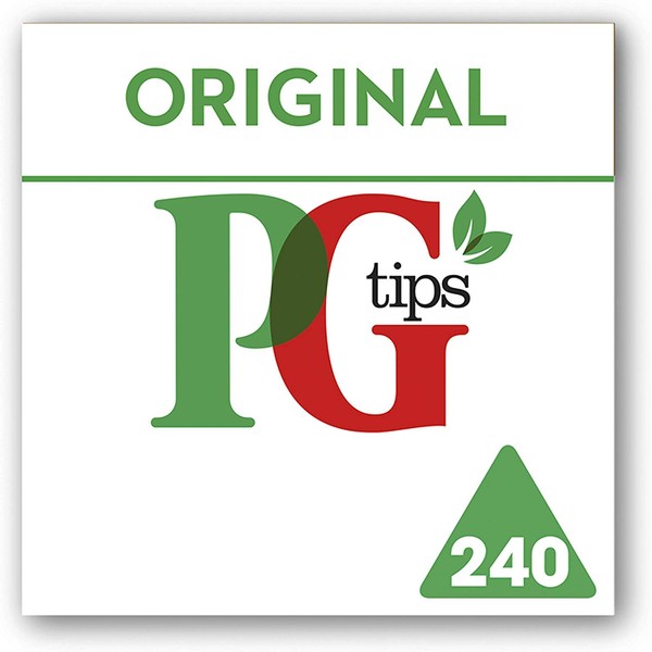 PG Tips Black Tea Pyramid Tea Bags - 240 Count