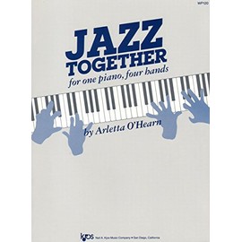 WP120 - Jazz Together for one piano, four hands