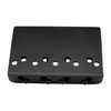Musiclily Pro 19mm 4-String Bass Hardtail Bridge with Brass Saddles