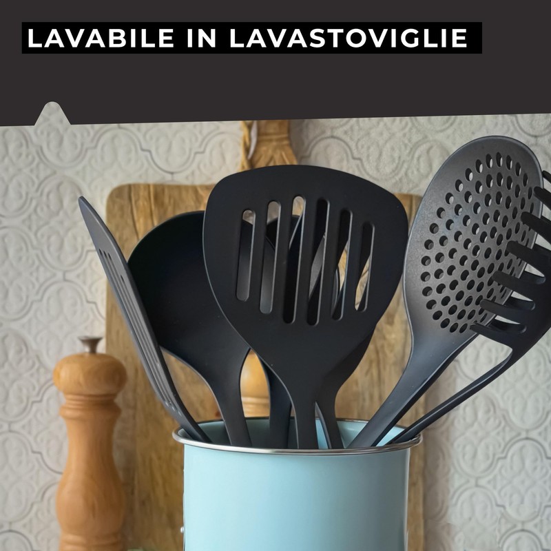 Fackelmann Set 2 Schiumarole da Cucina in Nylon Antigraffio -