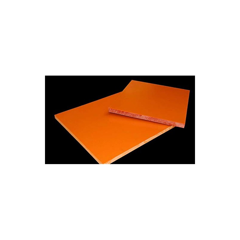 CynKen 1 Piece 6x300x300mm Red Bakelite Phenolic Resin Flat Plate