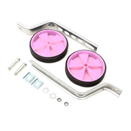 PetrolScooter Universal Bike Stabiliser Kids Training Wheels 12-20 Light Pink