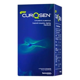 Suplemento Alimenticio Curqsen 60 Cápsulas C/u Pack 3 Sin Sabor