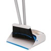 TreeLen Long Handle Broom and Dustpan Set,Upright Dust Pan Combo