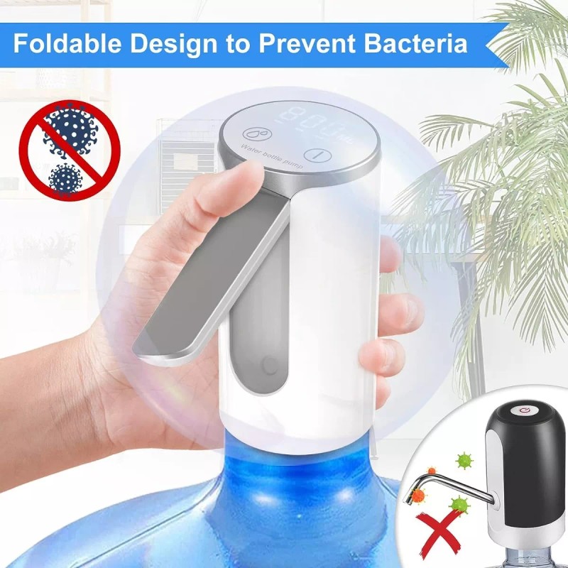 Dispensador De Agua Eléctrico Usb Recargable Bomba De Agua