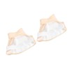 2pcs Castor Oil Shoulder Wrap Bag Reusable Organic Cotton Shoulder
