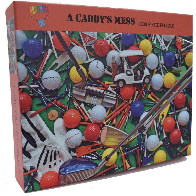 Parachute Puzzles A Caddy's Mess - Puzzle de 1000 piezas,