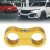 X AUTOHAUX 5pcs AN6 Hose Separator Clamp Fuel Line Connector