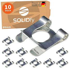 SOLIDfy® - [10x] SL Fuses Diameter 8 mm Shaft Lock for Shafts and Bolts Galvanised SL Fuse