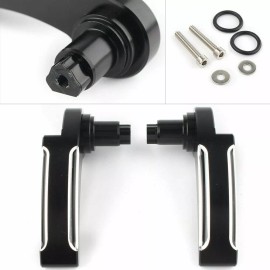 Unbranded CNC Saddlebag Lid Lifter Latch Levers For Harley Electra Glide Low Special FLHXS