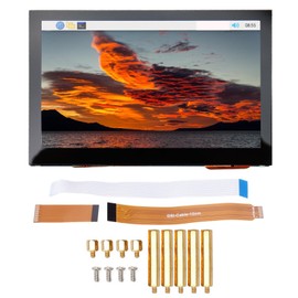 4.3 Inch QLED Touchscreen 78%NTSC Dimmable 160 Degrees Visual 4.3 Inch DSI QLED Display for RasPi Pi4B/3B+/3A+/3B/2B+/A+