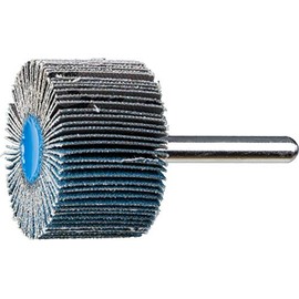 PFERD 45471 Mounted Flap Wheel, Zirconia Alumina Z-Cool, 1-1/2" Diameter x 1" Length, 1/4" Shank, 120 Grit, 25000 Max RPM (Pack of 10)