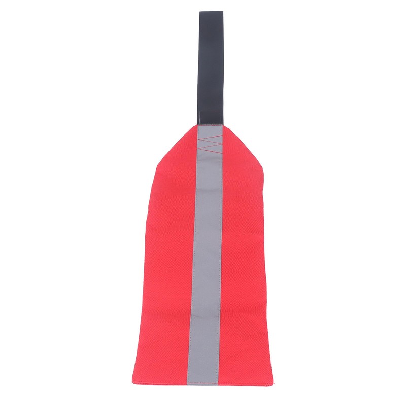 Kayak Safety Flag Multipurpose Oxford Cloth Towing Canoe Red Warning