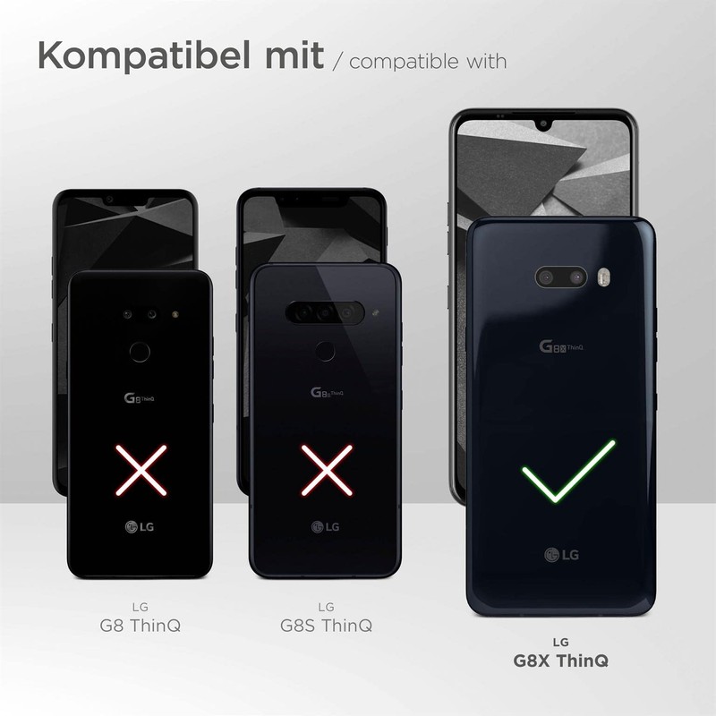 moex FlexProtect Screen Protector Compatible with LG G8X ThinQ Screen