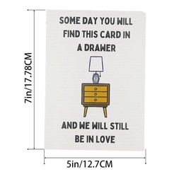 Funny Birthday Card & Gifts for Husband Boyfriend Him, Happy Anniversary Card & Gifts, Valentine Day