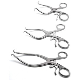 3 Pcs Gelpi Retractors 3.5", 5.5", 7" Sharp Points Surgical Veterinary Premium Instruments