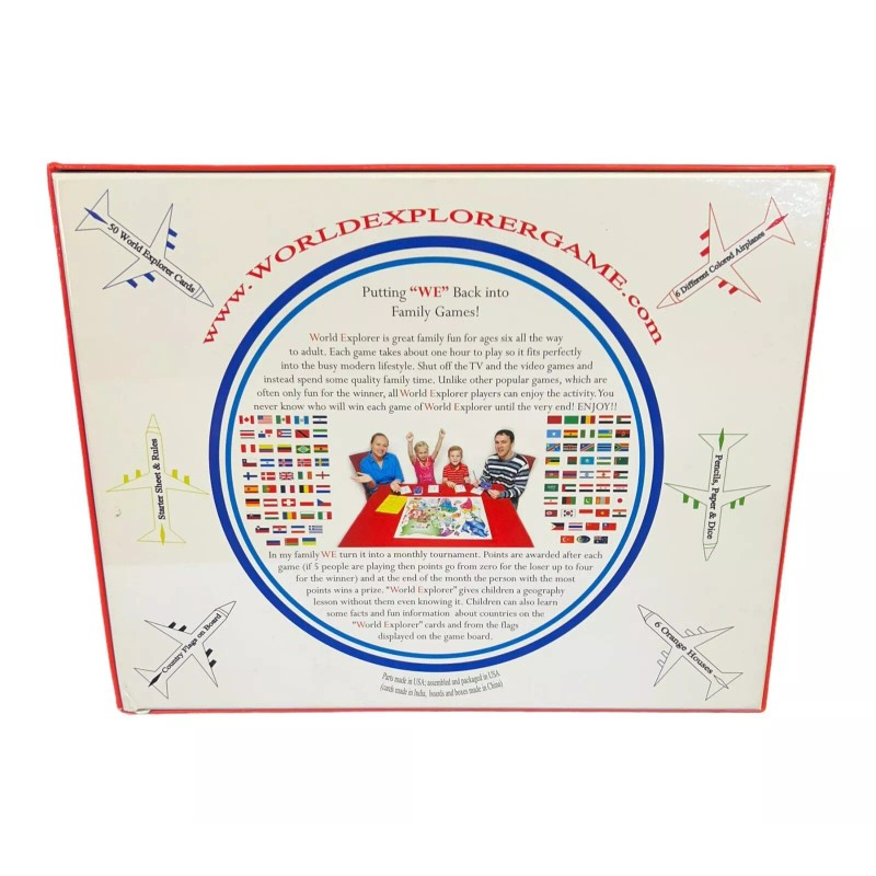 World Explorer Game Geography Board Game World Explorer Home School