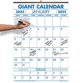2 Year Giant Calendar, 2022-2023