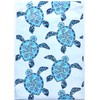 Blue Sea Turtle Designer Printed Poly Mailers Shipping Envelopes Self