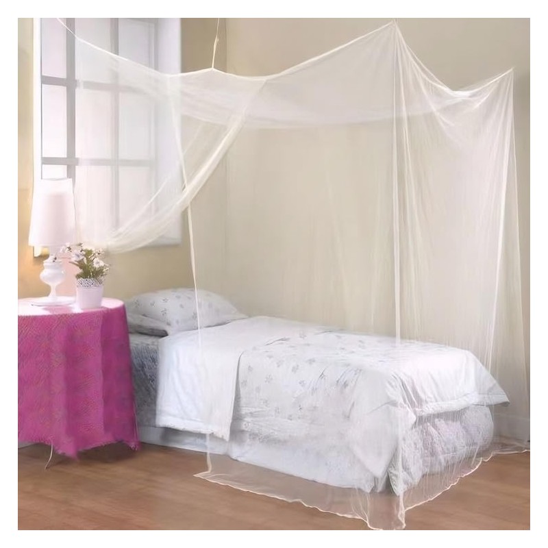 Mosquito Net, Large Outdoor Four Corners Enhanced Mosquito Net Indoor