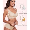 Vinfact Push Up Bras for Women No Underwire Seamless Wireless