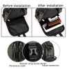 AYGCI Men Sling Bag Shoulder Crossbody Backpack with Adjustable Strap