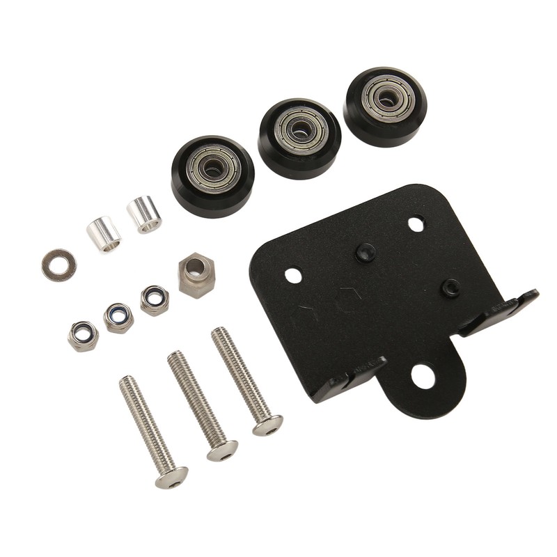3D Extruder Back Support Plate with Pulley Extruding Backplate for