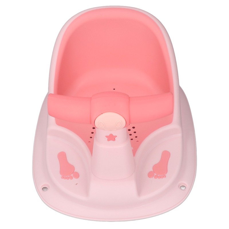 Infant Bath Seat with Backrest Strong Suction Cup Ergonomic Anti