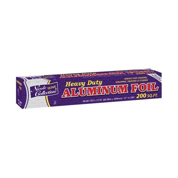 Aluminum Foil Roll - 12” x 200', 1 Pc