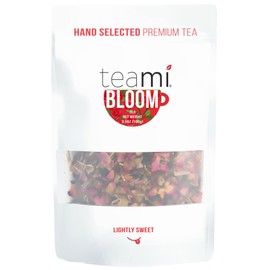 Teami Bloom Rose Petal Tea - Loose Leaf, 25 Servings